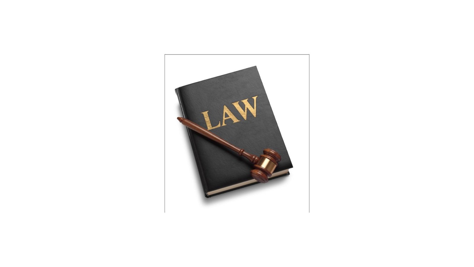 Image depicting a gavel and law book